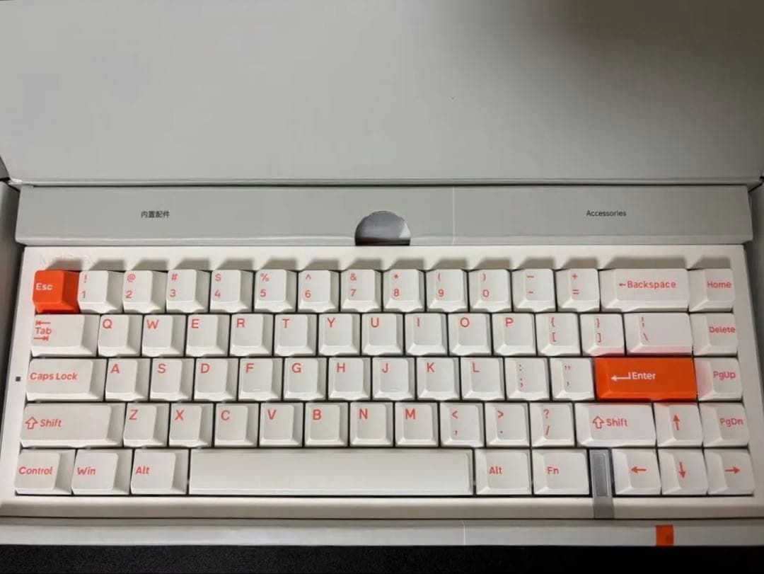 キーボード MelGeek REAL67 Natrium White