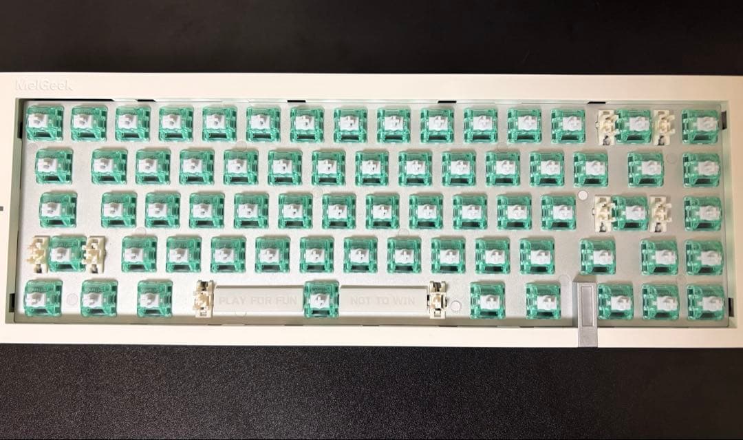 キーボード MelGeek REAL67 Natrium White