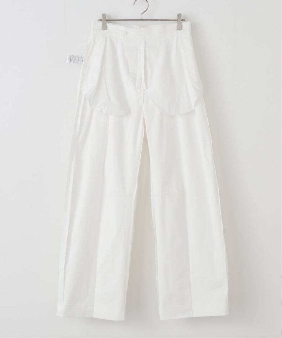 【新品】MUSE de Deuxieme Classeタック チノ ワイドパンツ