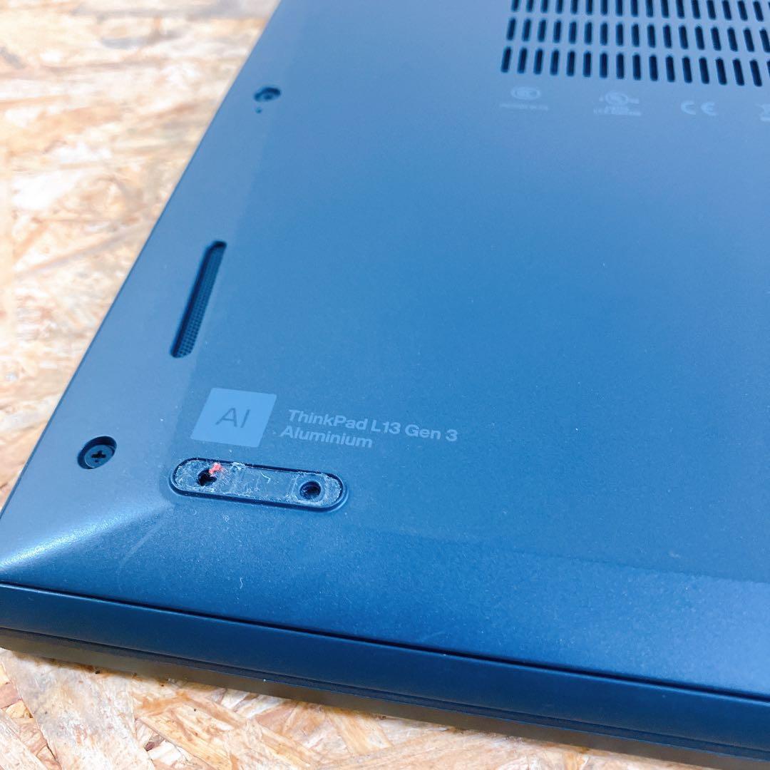 Lenovo ThinkPad L13 Gen3 第12世代 Win11搭載