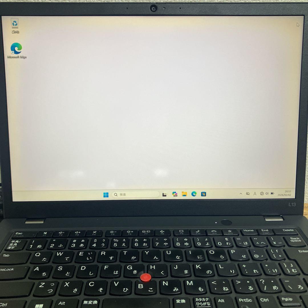 Lenovo ThinkPad L13 Gen3 第12世代 Win11搭載
