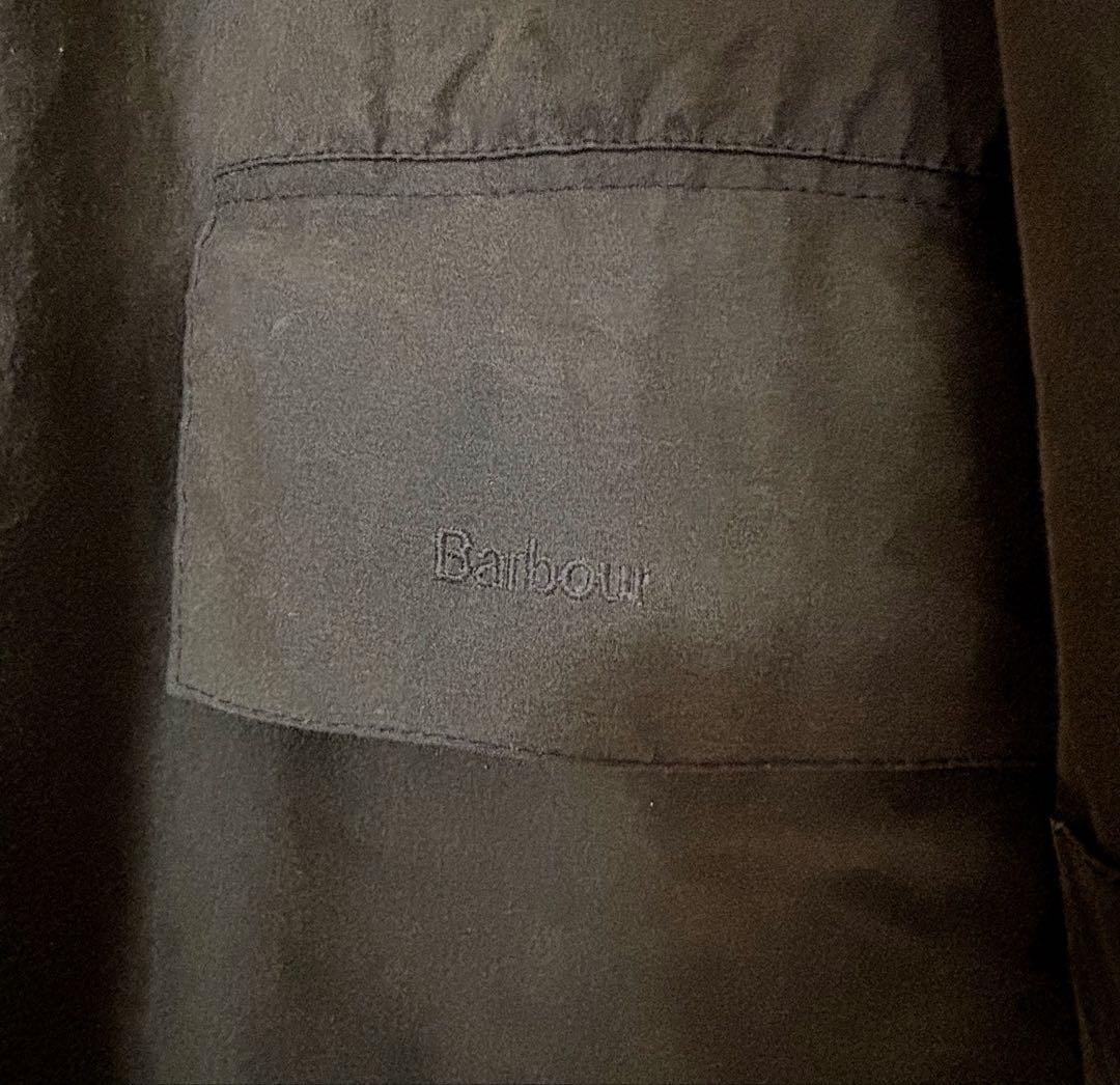 最終値下げ　Barbour オイルドコットン　ロングコート