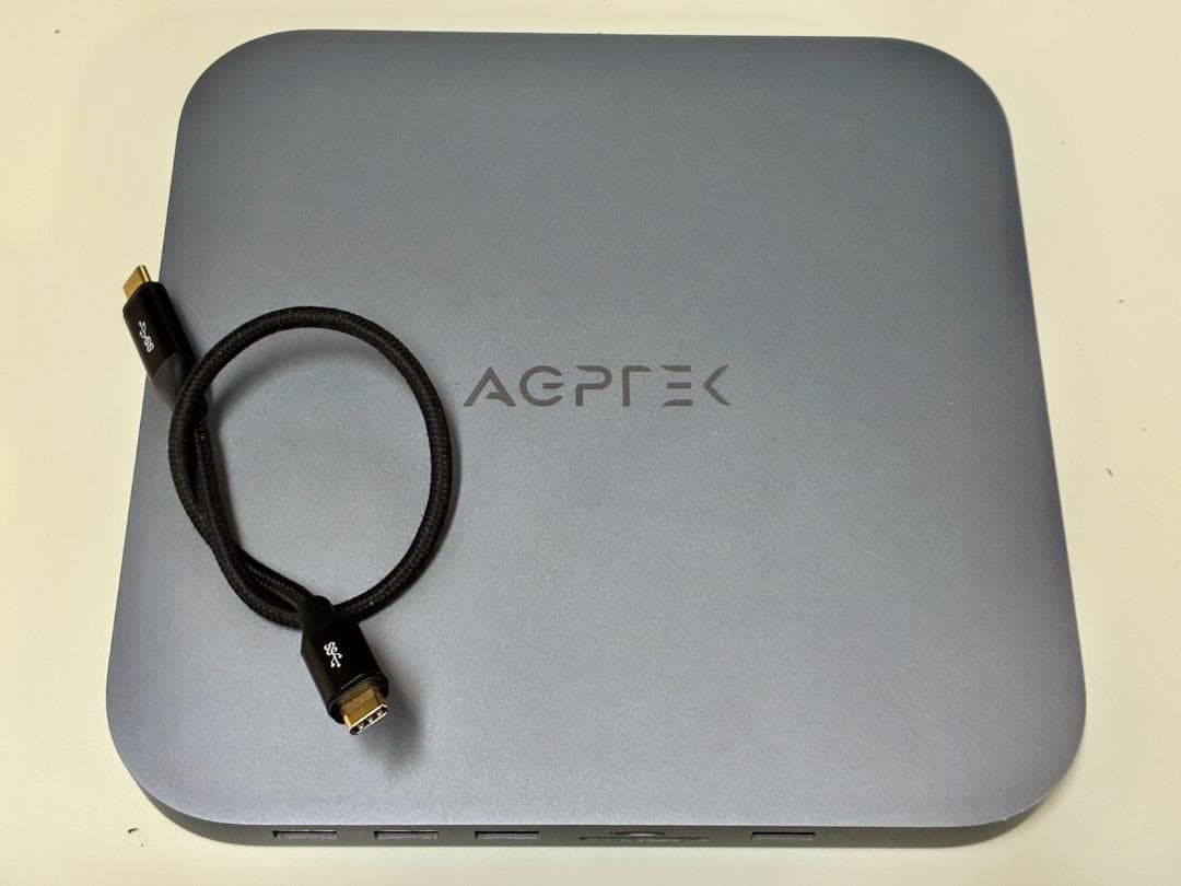 Mac Mini用　4テラSSD入りAGPTEK 7in1 HUB　激安