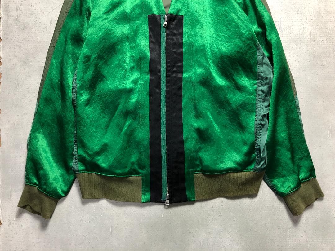 Toga Virilis シルク ジャケット スカジャン 48 59-1-6