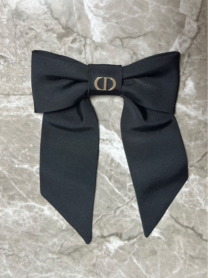 【新品同様】ディオールDior リボンバレッタ