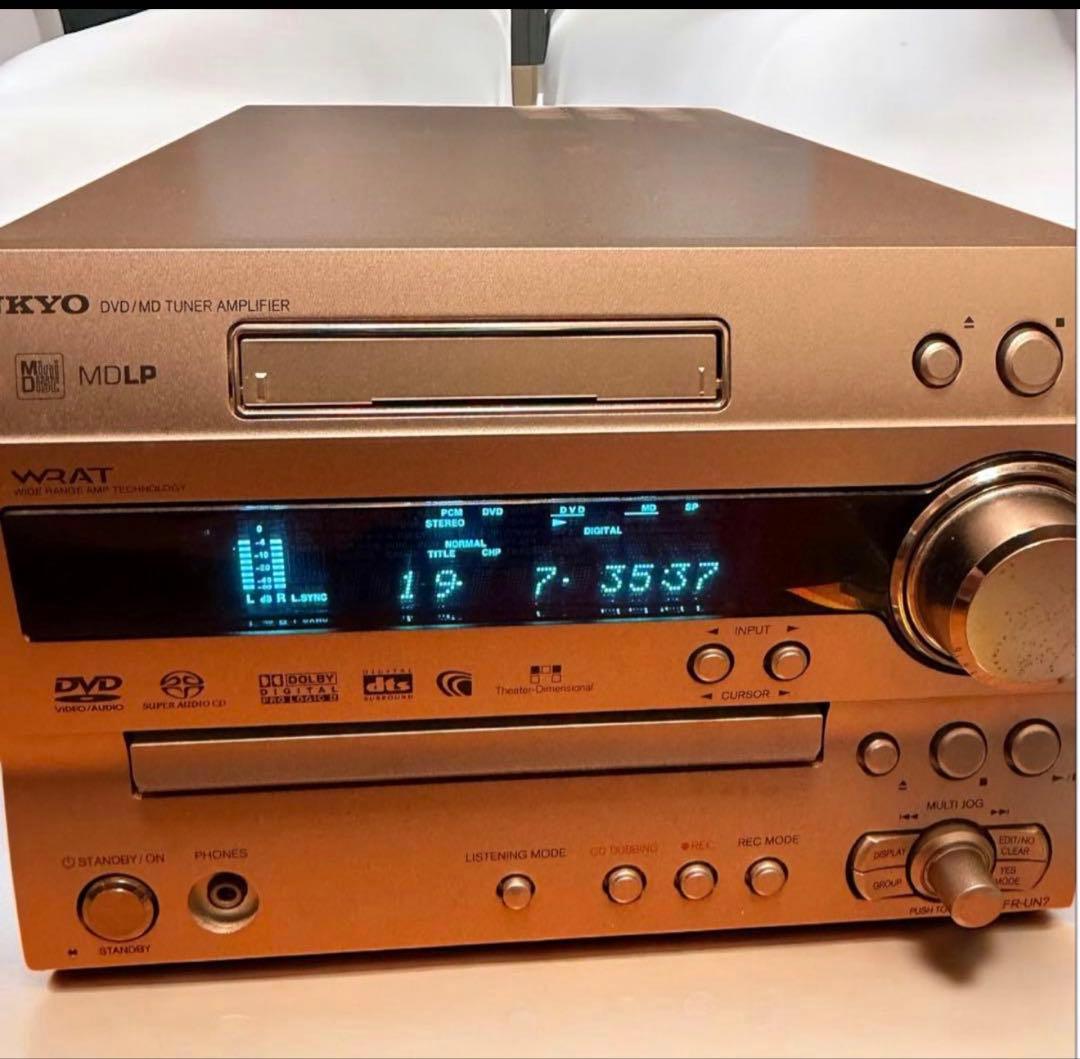 ONKYO オンキョー FR-UN7 D-N7 コンポ MD CD DVD