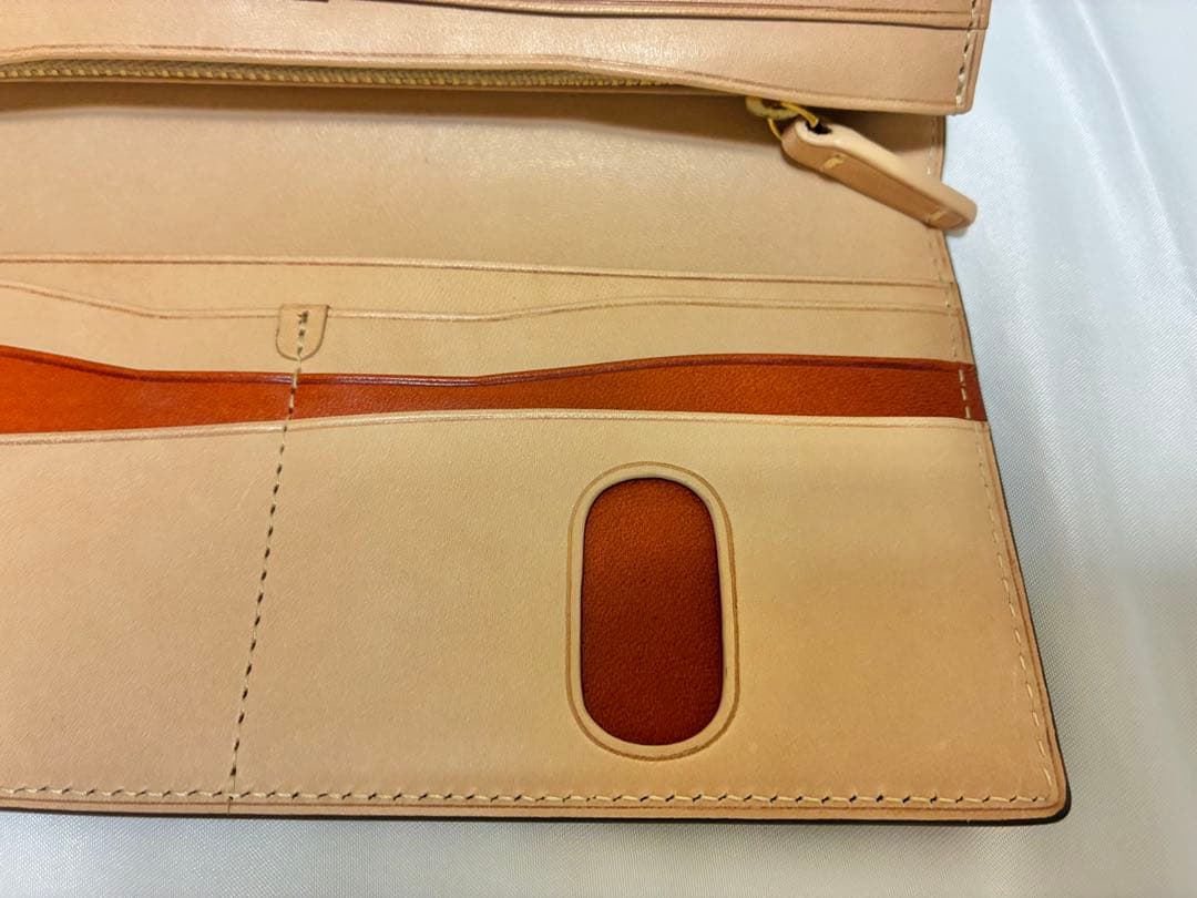 pid ピーアイディー コードバン長財布 vast ヴァスト キャメル