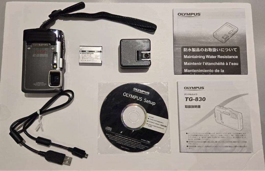 OLYMPUS STYLUS TG-830 オリンパスデジタルカメラ【箱無し】