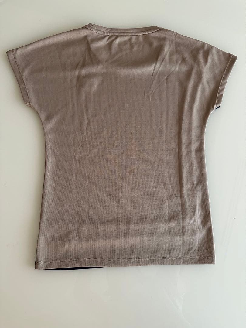 FILA スカート付きスポーツウェア ベージュ/ネイビー　Mサイズ