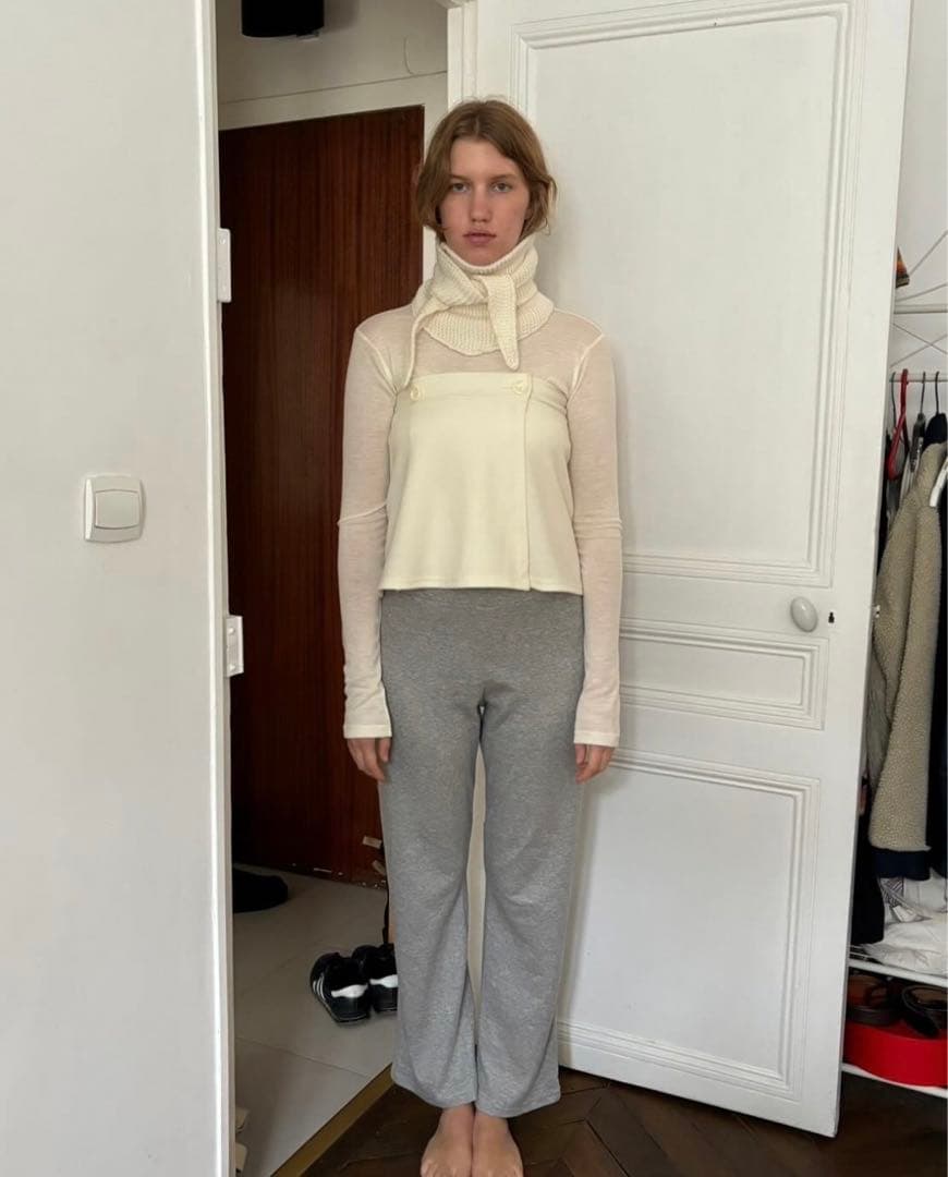 【極美品】 draw drawers ニット マフラー バブーシュカ