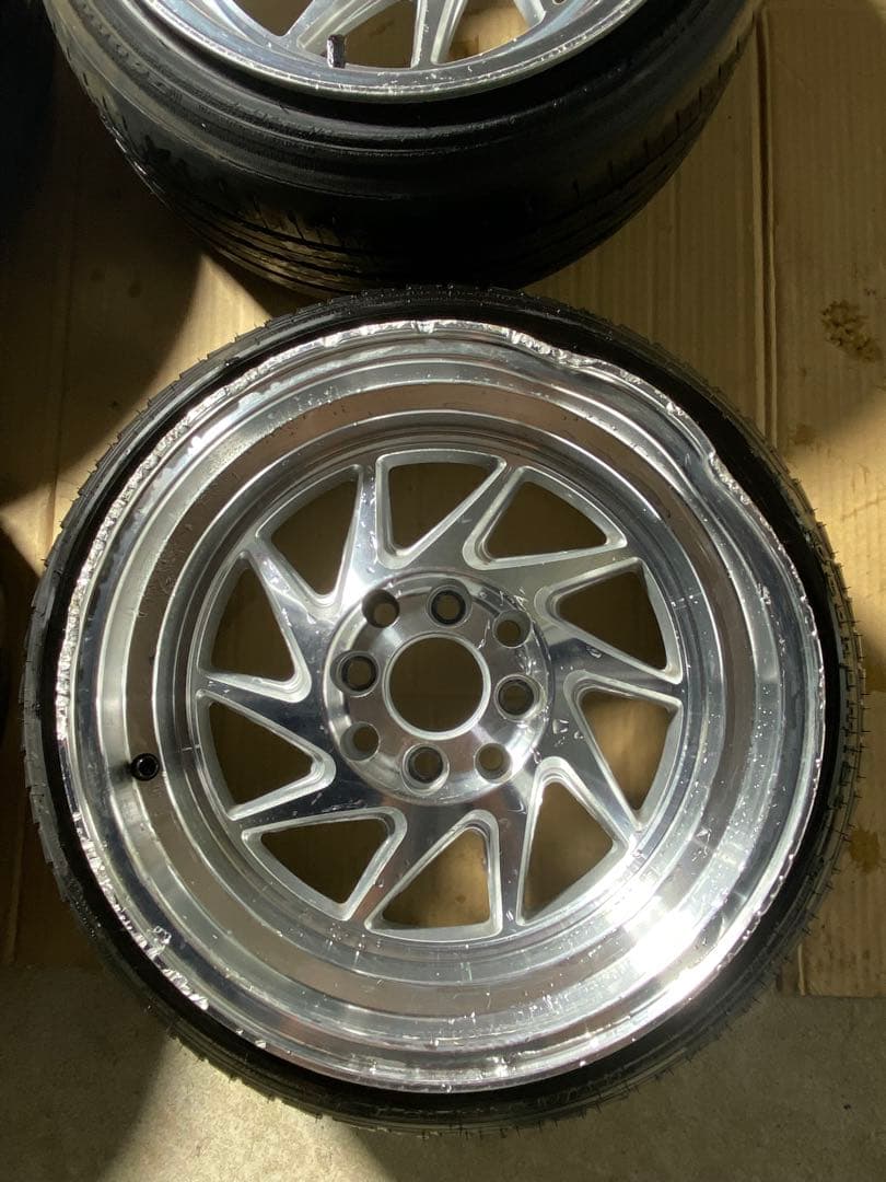 [15インチ] HLK ホイール 深リム 8J