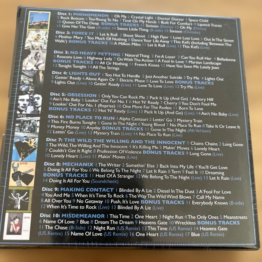 洋楽 UFO THE COMPLETE STUDIO ALBUMS1974-1986