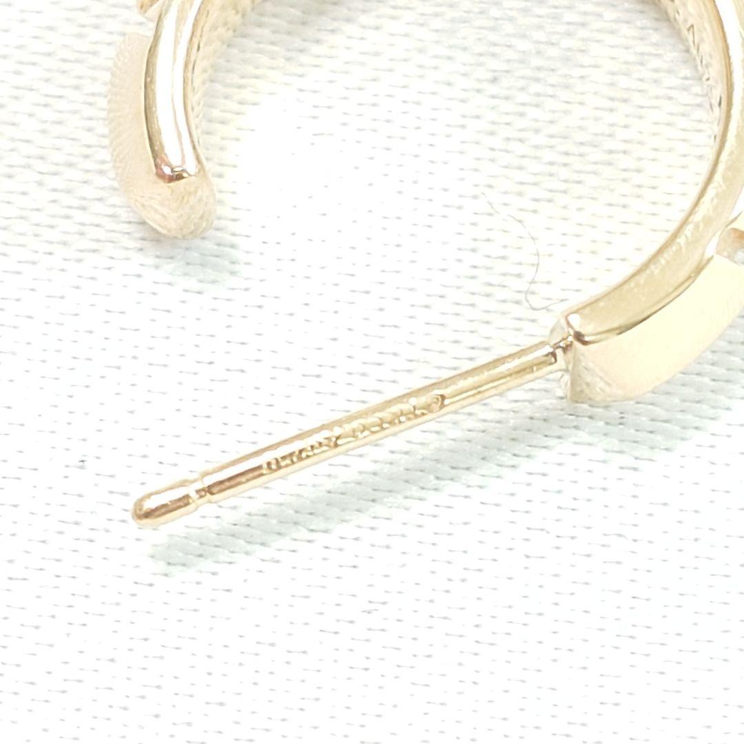 【磨き済み】ティファニー アトラス X フープ ピアス 片耳用 6593