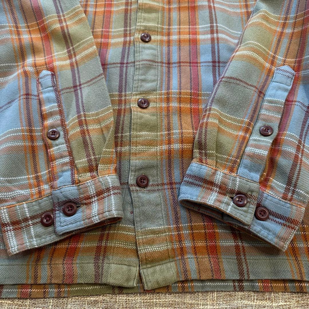 【極美品XL】パタゴニア ネルシャツ FA12 チェック柄 オーガニックコットン