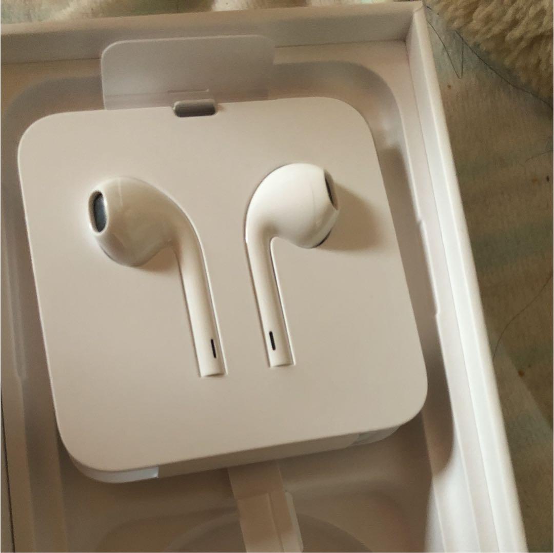 イヤホン iPhone8  headphone  box  judenki  gold