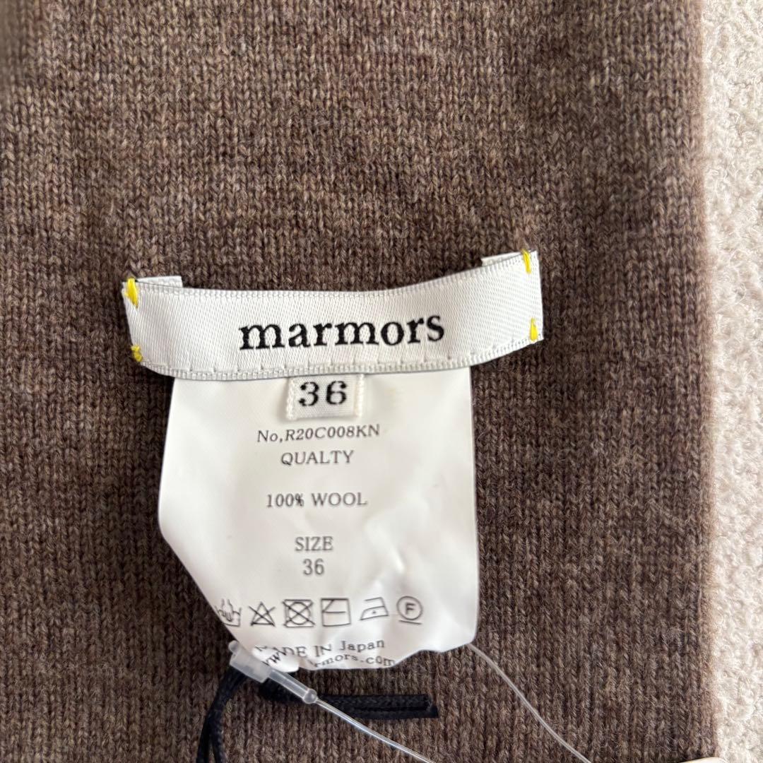 【新品】marmors ニッティングスヌード　マフラー　スピックアンドスパン