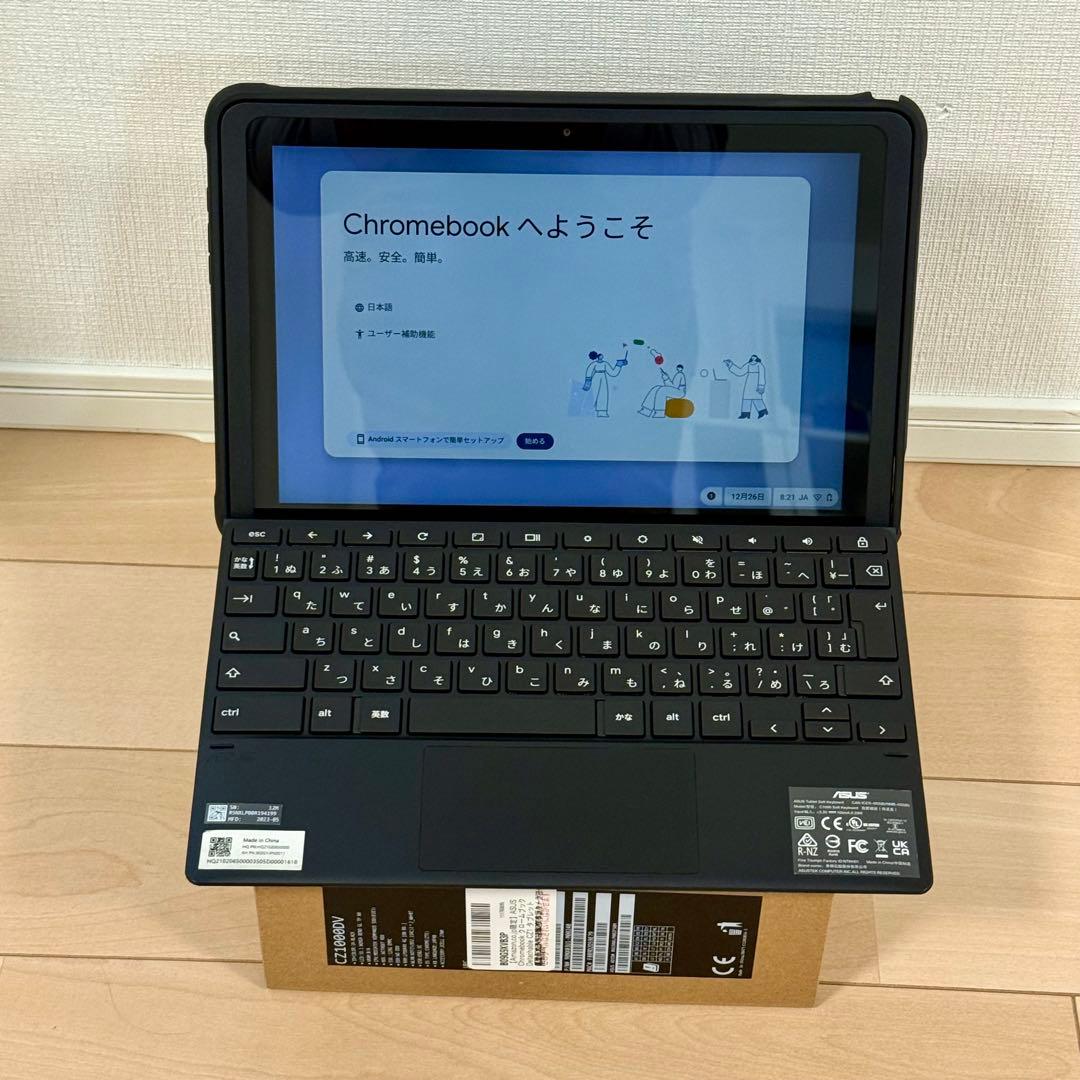 【中古美品】ASUS Chromebook CZ1000DV_初期化済