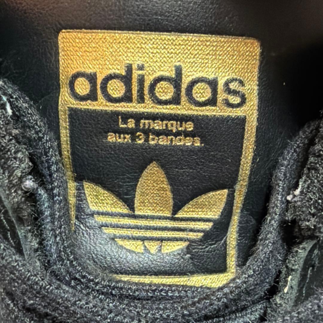 adidas SUPERSTAR スーパースター 25.5cm 黒×白 定番