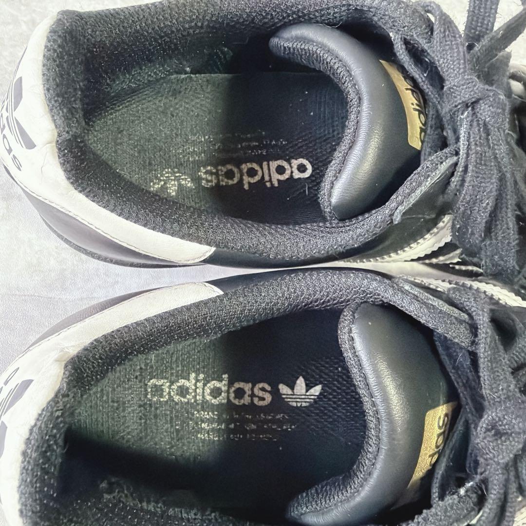 adidas SUPERSTAR スーパースター 25.5cm 黒×白 定番