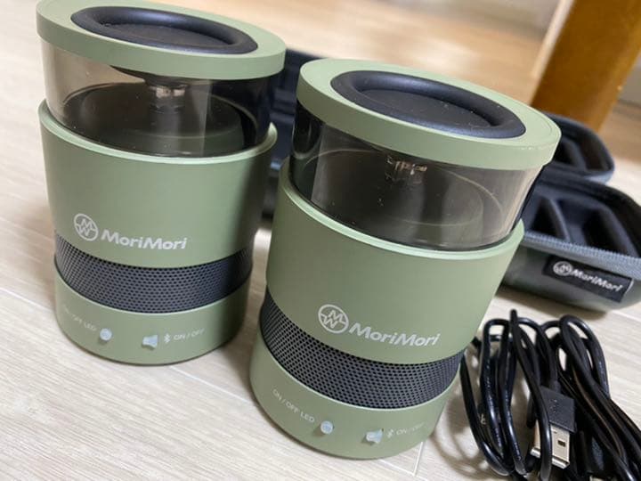 MORIMORI LED付きスピーカー