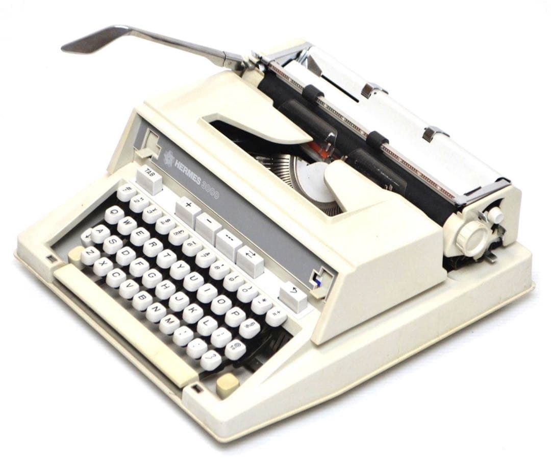 【入手困難/オススメ品】HELMES エルメス 3000 タイプライター