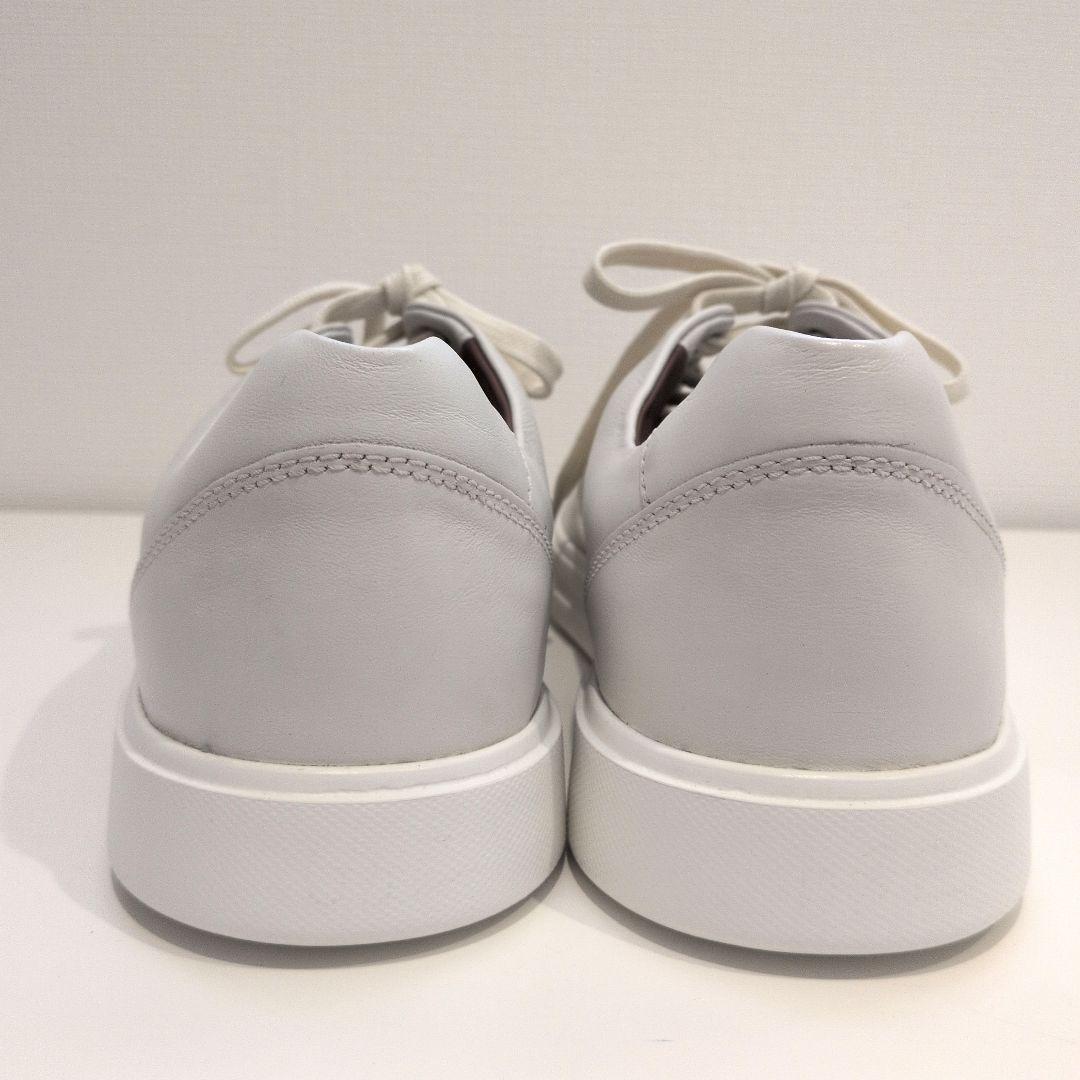 未使用 クラークス アンコスタレース スニーカー ホワイト レザー 27.5㎝