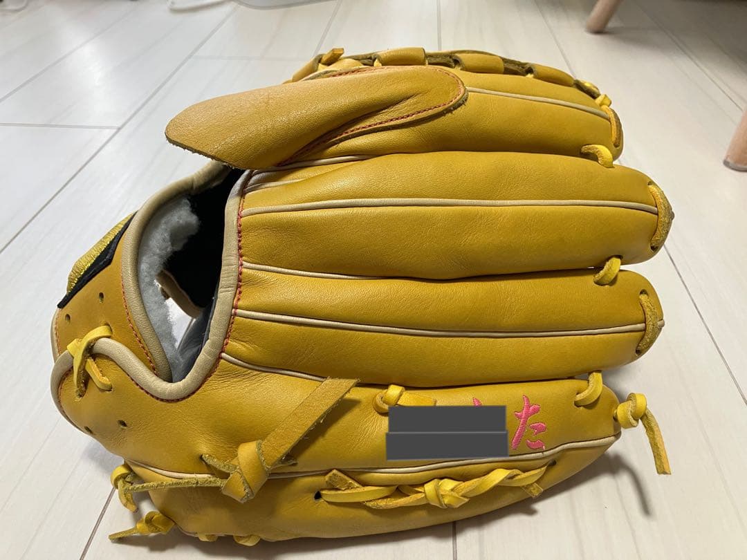 ビ*ド様 早い者勝ち！野球軟式久保田スラッガーGイエロー左投げオーダー　坂本勇人