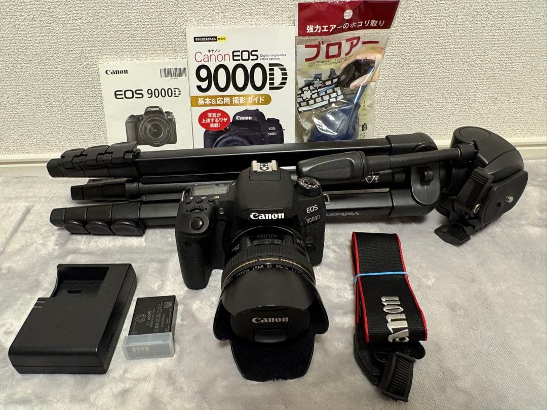 【 美品 】Canon EOS 9000D +単焦点レンズ