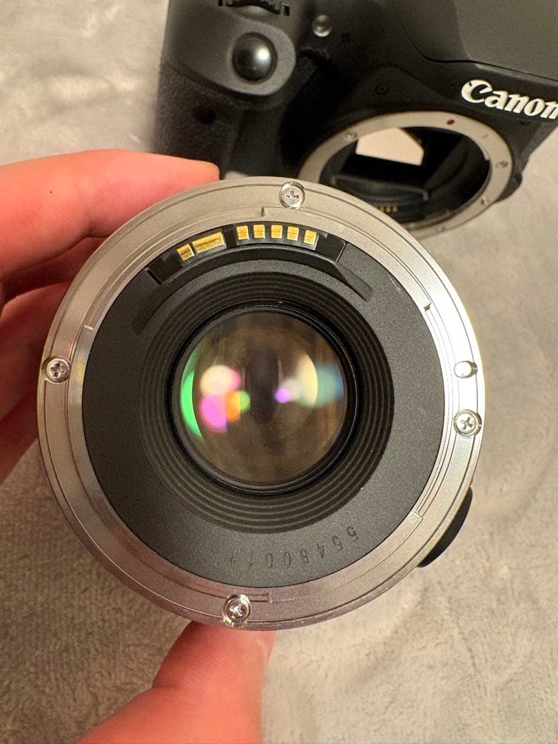 【 美品 】Canon EOS 9000D +単焦点レンズ