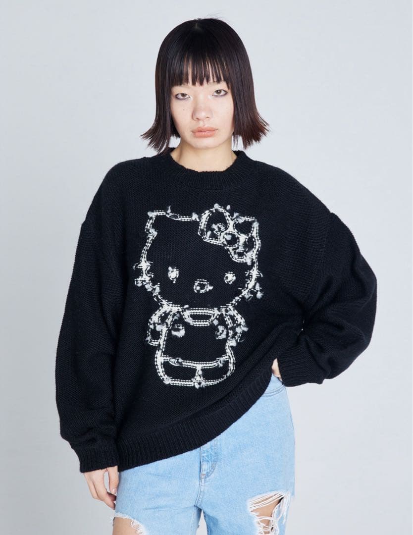 トップス HELLO KITTY x little sunny bite knit top