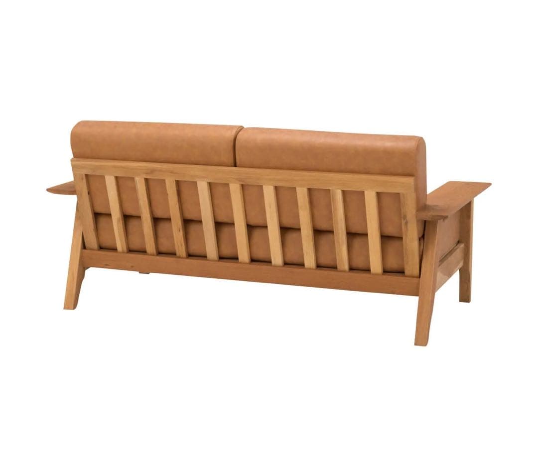 ソファ1610 2人掛け ライトブラウン NOCE