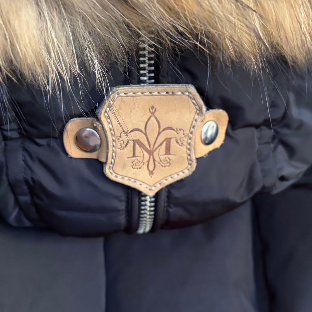 マッカージュ☆ラグジュアリーなファー付 ロングダウン