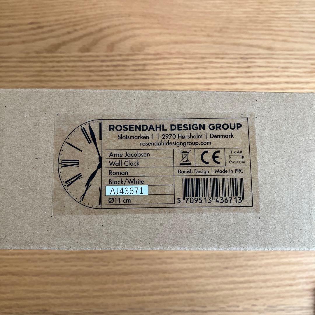 ARNE JACOBSEN アルネヤコブセン テーブルクロック ローマン