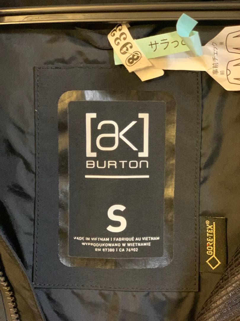 Burton AK Anorak GORE-TEXスノーボードジャケット