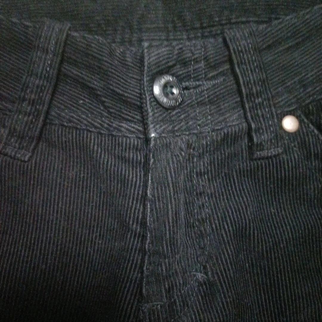 【希少】Stussy ステューシー コーデュロイパンツ ブラック 26 刺繍入り