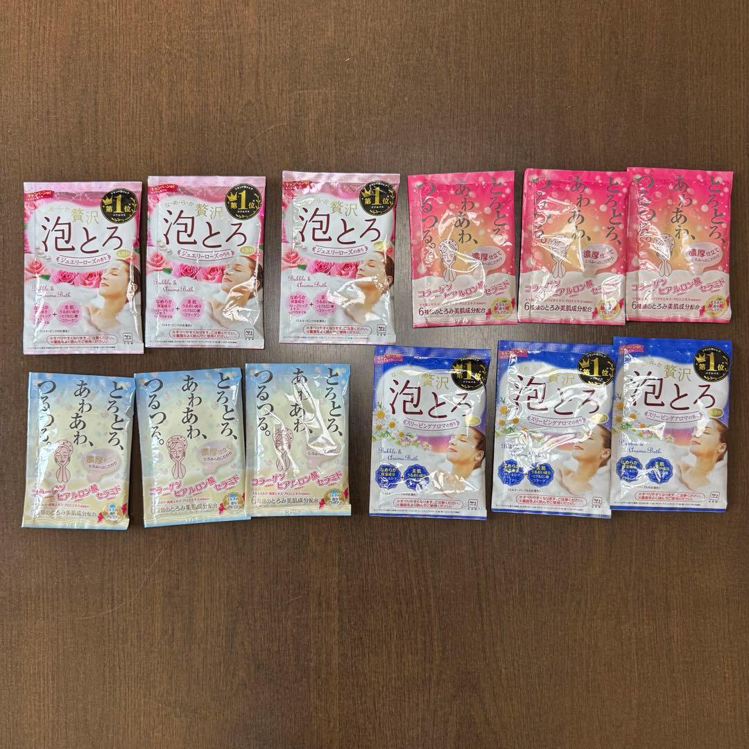 【84セット】お湯物語 贅沢泡とろ入浴料　、ローション風呂