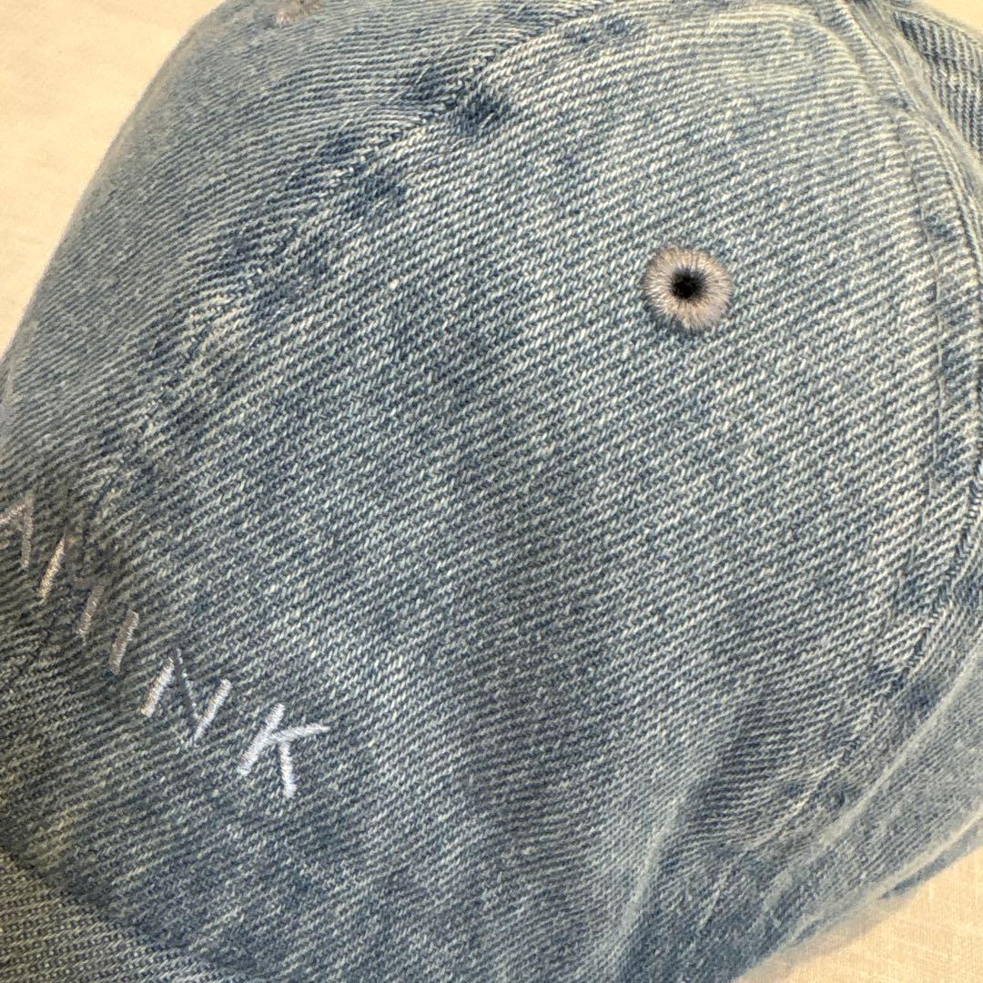 BLAMINK ブラミンク［未使用］ロゴキャップ　デニム