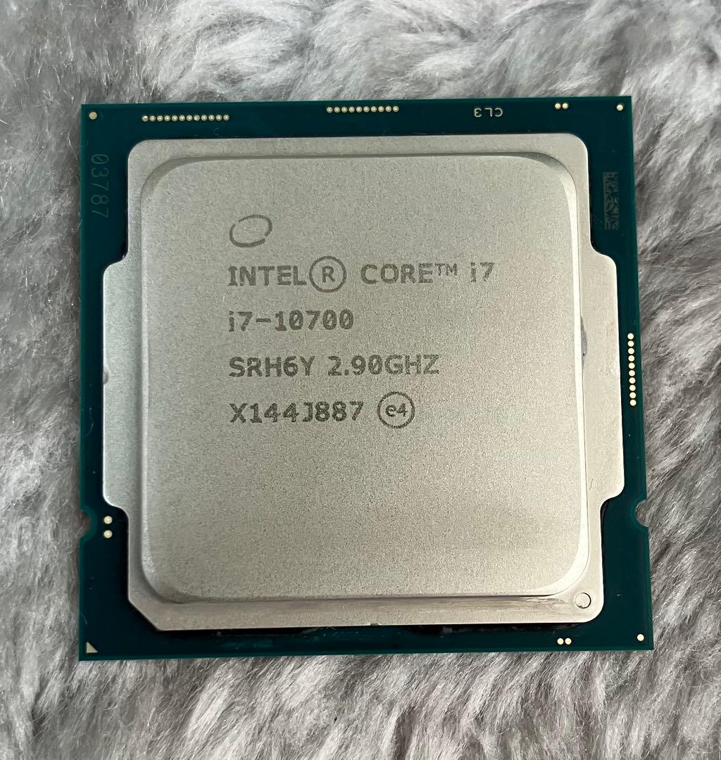 Intel Core i7-10700 美品　正常動作取り外し中古品