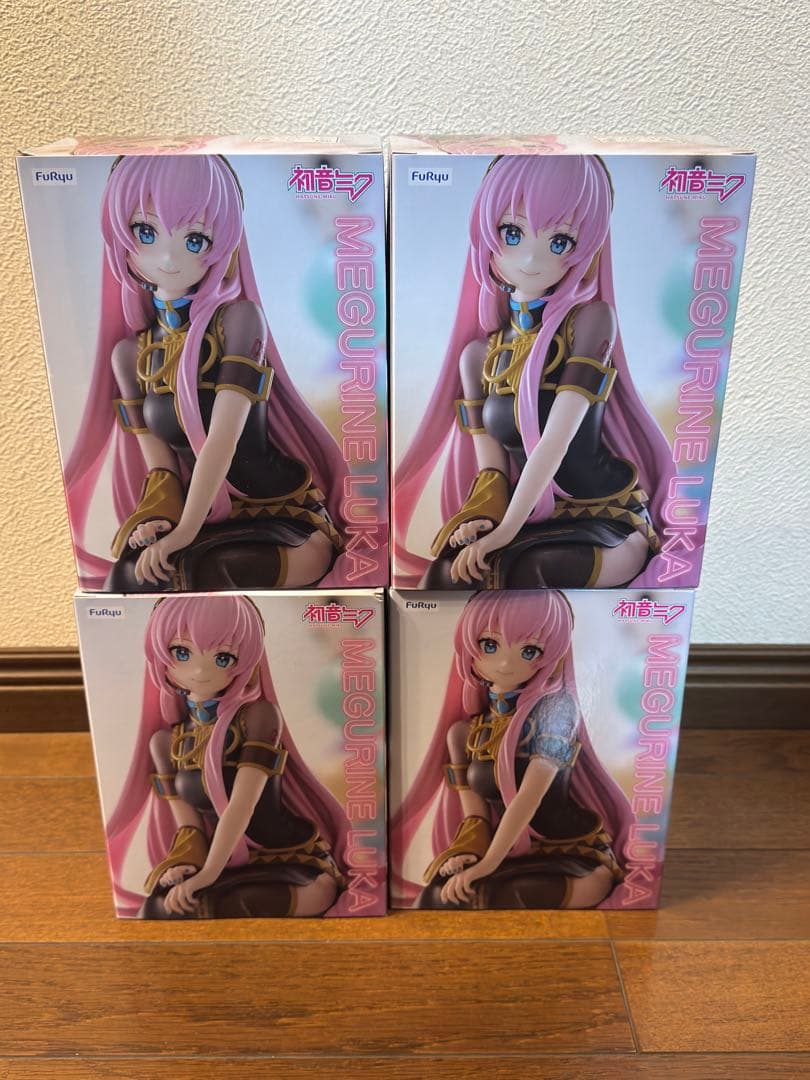 ぬーどるストッパーフィギュア 巡音ルカ x4体セット