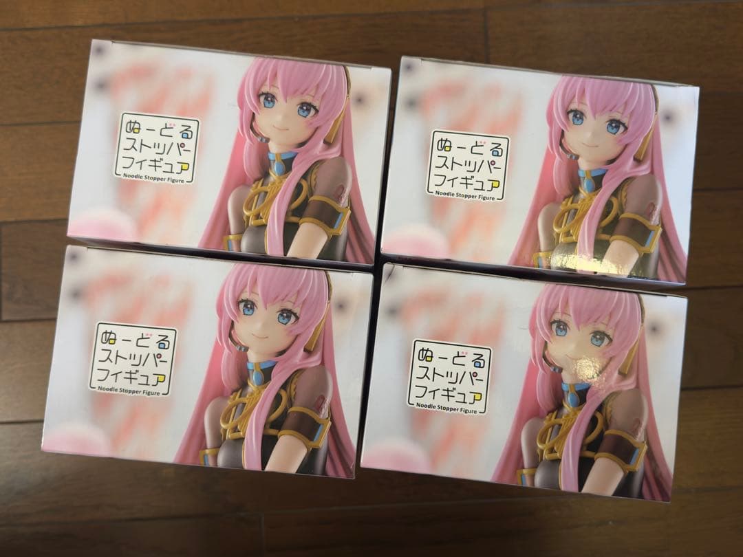 ぬーどるストッパーフィギュア 巡音ルカ x4体セット