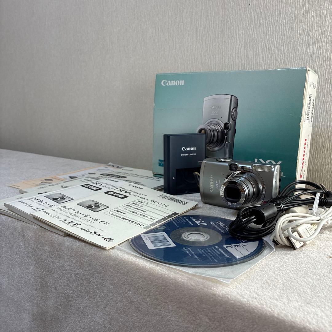 Canon IXY DIGITAL 800 IS 箱付き　付属品付き
