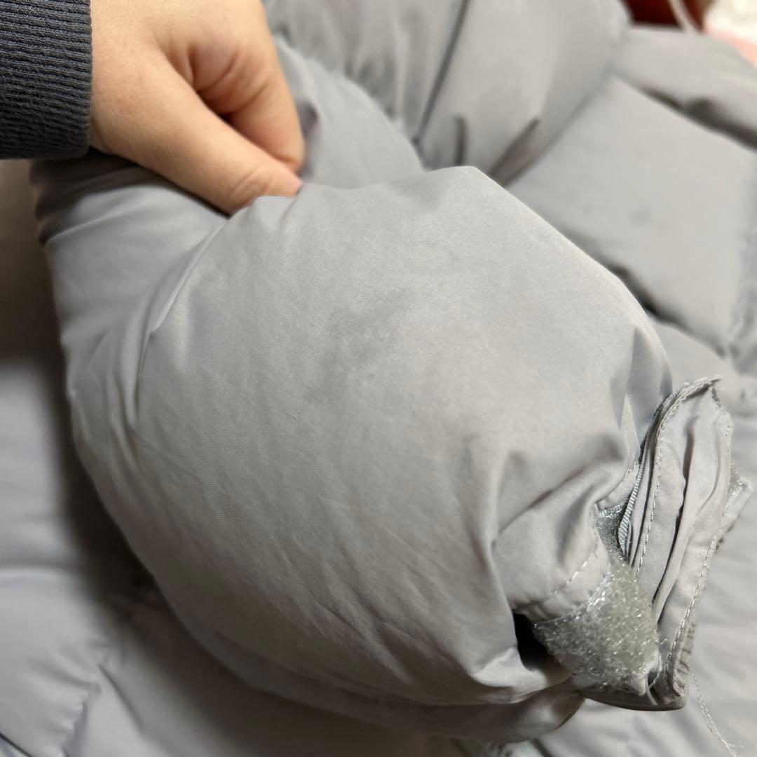 【たか】XLARGE グレー ダウンジャケット