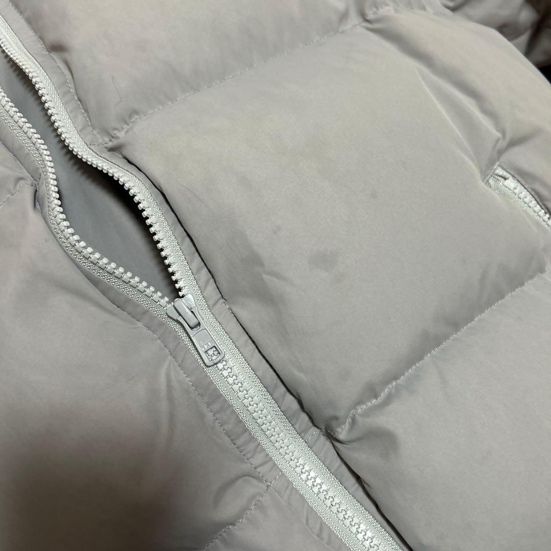 【たか】XLARGE グレー ダウンジャケット