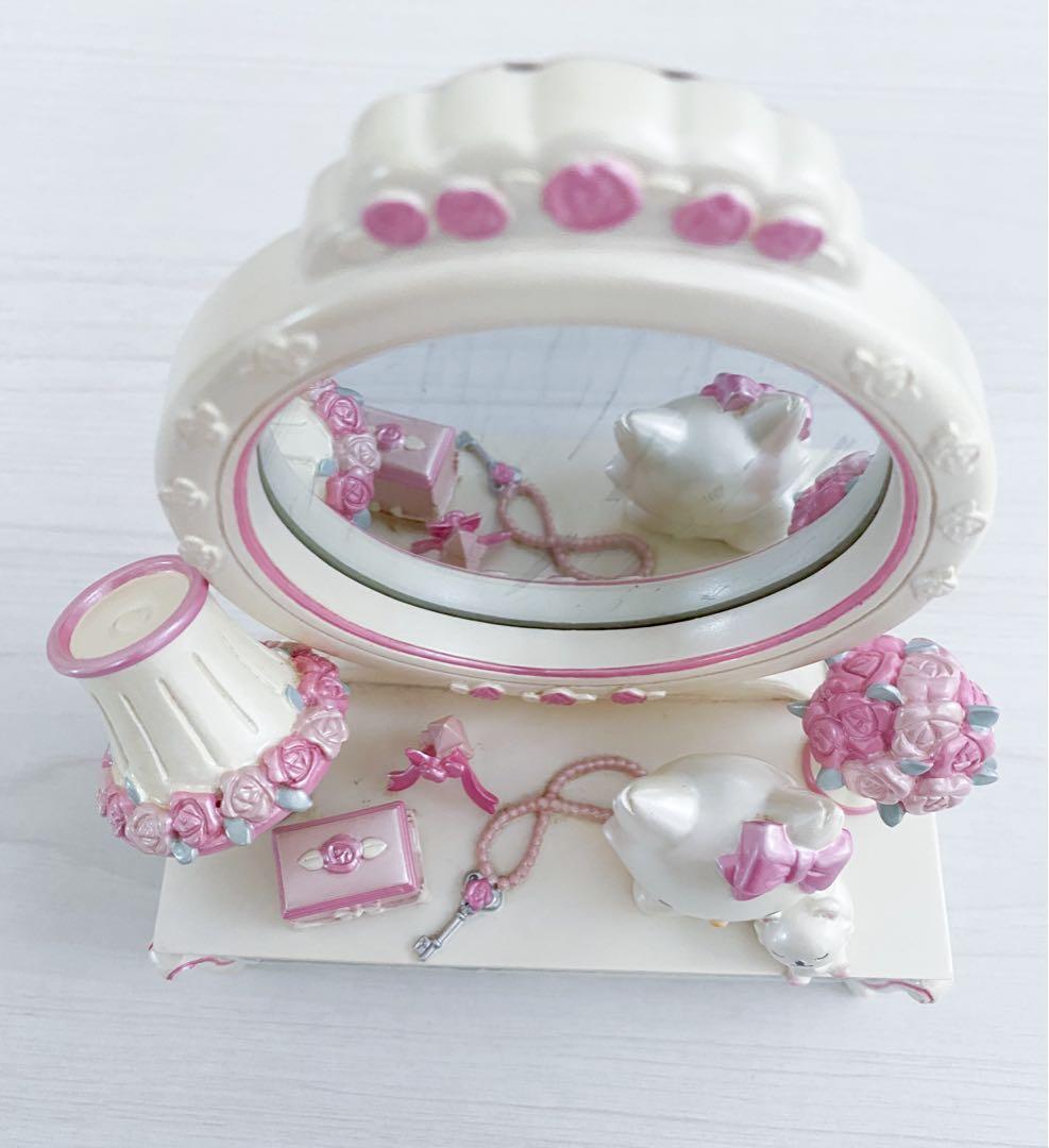 チャーミーキティ 鏡 ミラー ドレッサー 当時物 レア