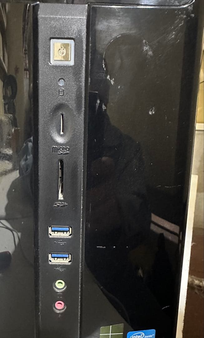 デスクトップPC ブラックCOREI 5 USB 3.0ポート