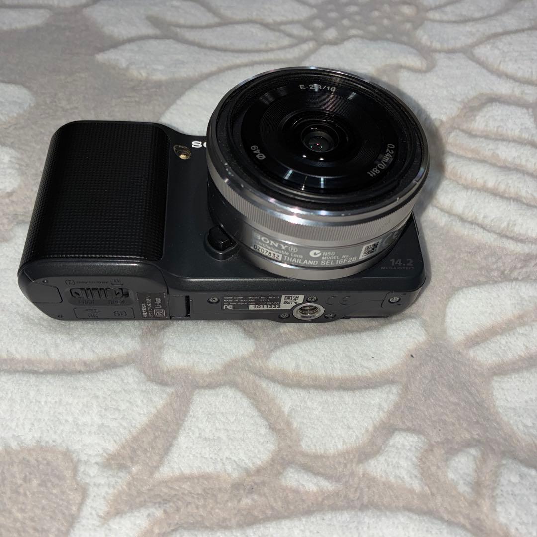 Sony α NEX-3ミラーレス一眼16mm 2.8 バッテリー3つ