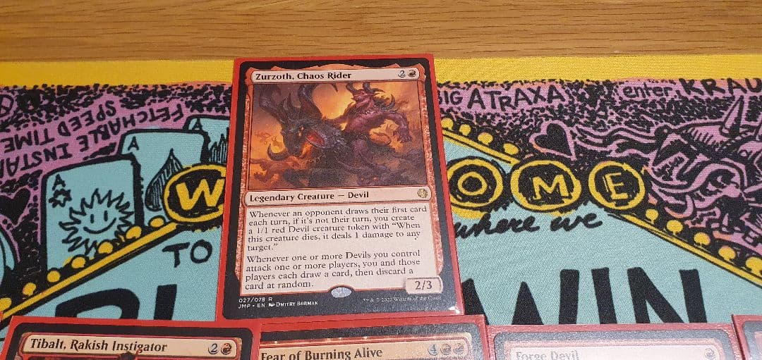 マジック：ザ・ギャザリング Zurzoth, Chaos Rider MTG commander deck