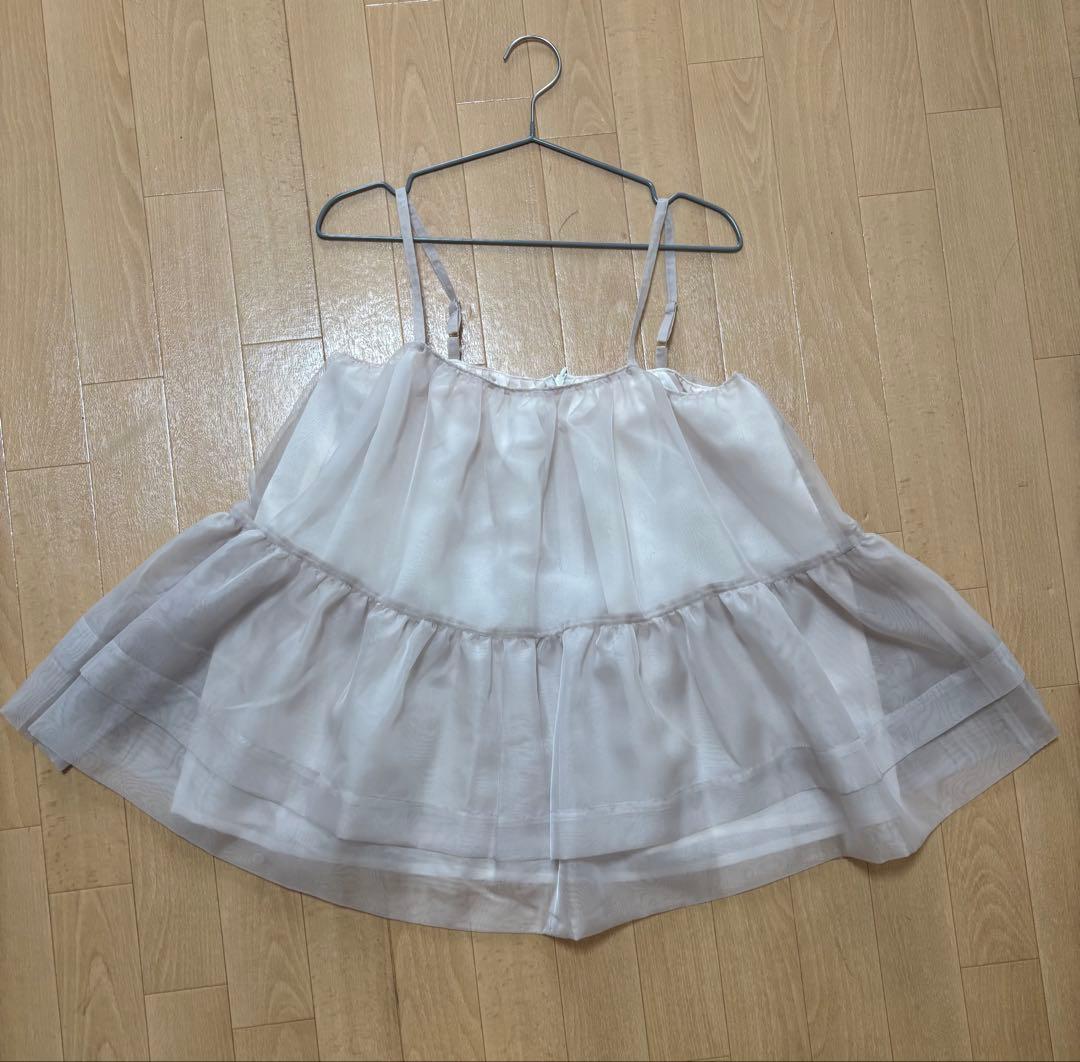 【完売品】【新品未使用】pois mellow cami ピンク