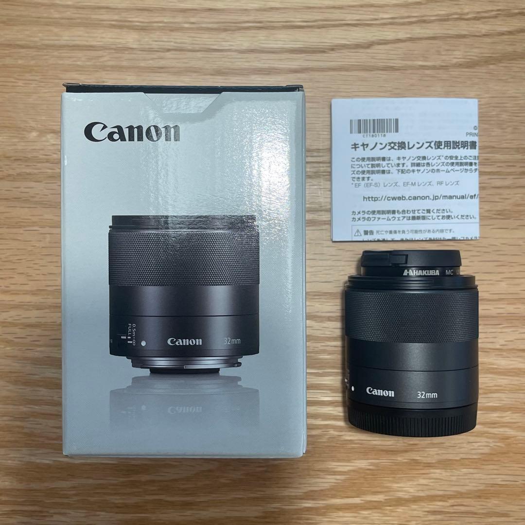 未使用品 Canon キヤノン EF-M 32mm F1.4 STM