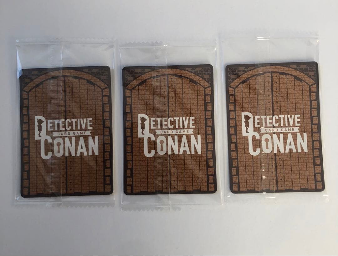 名探偵コナンカード　工藤新一　3枚セット プロモーションパックキラ各種